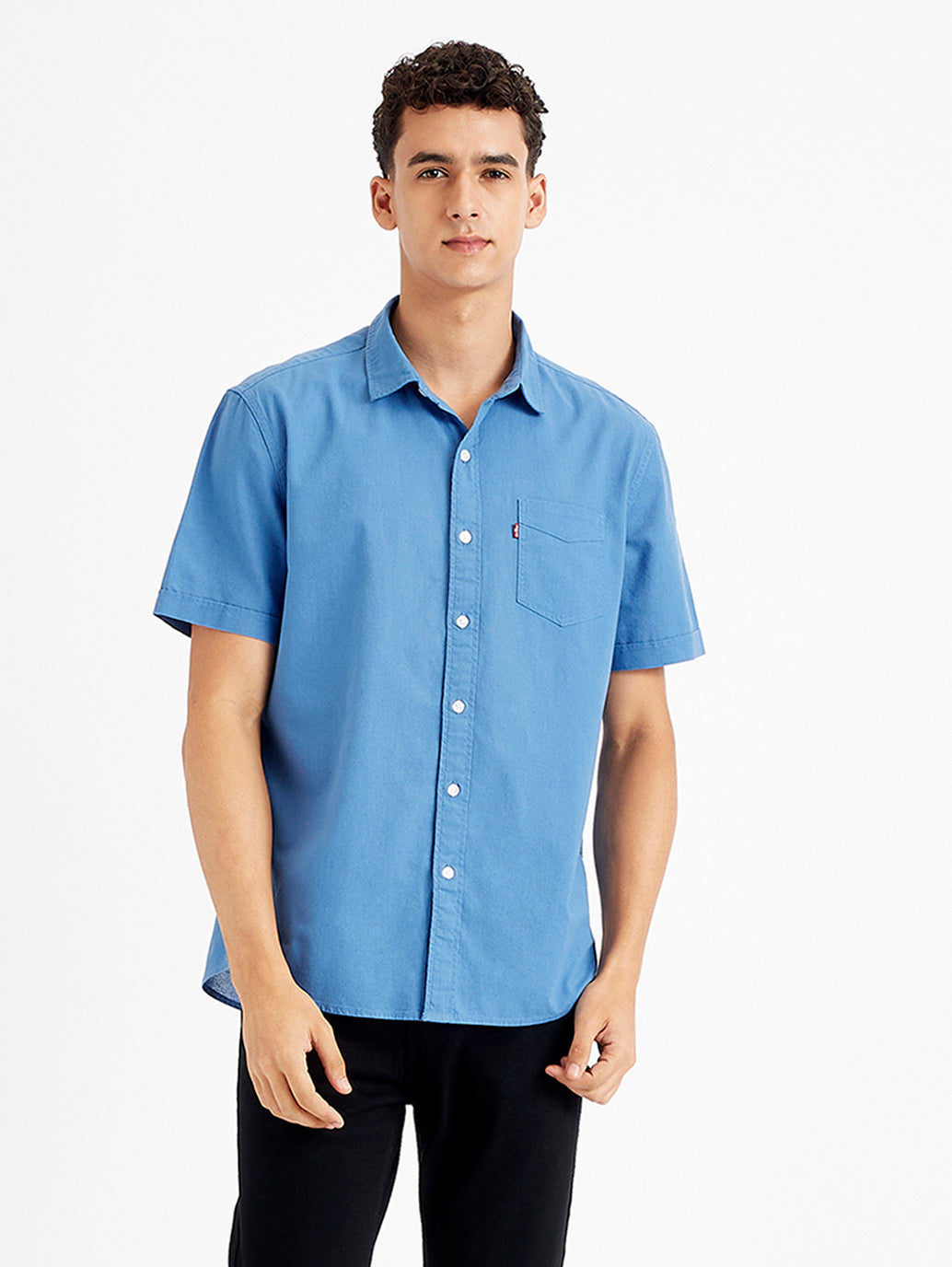 Men's Solid Slim Fit Shirt
