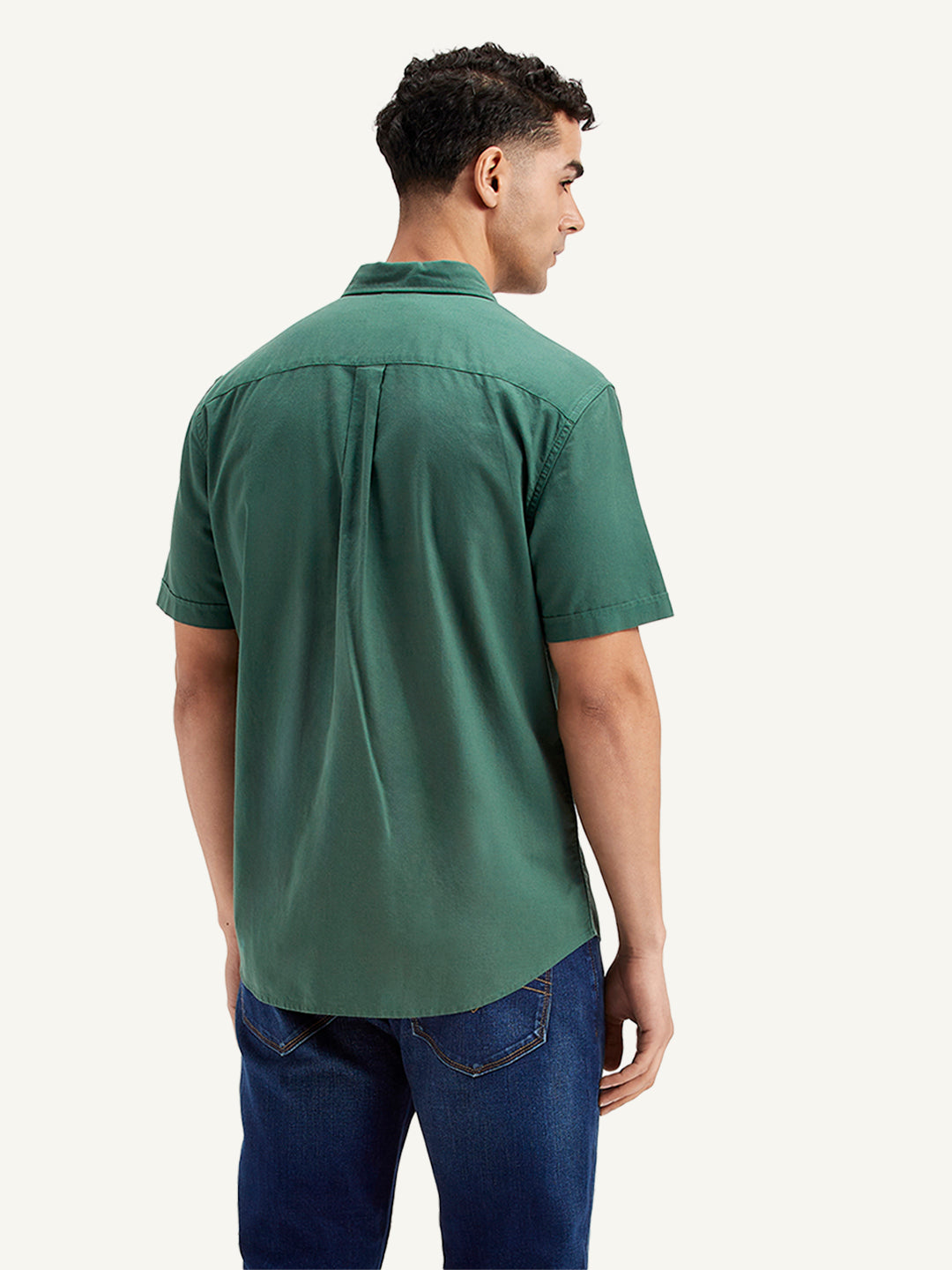 Men's Solid Regular Fit Shirt