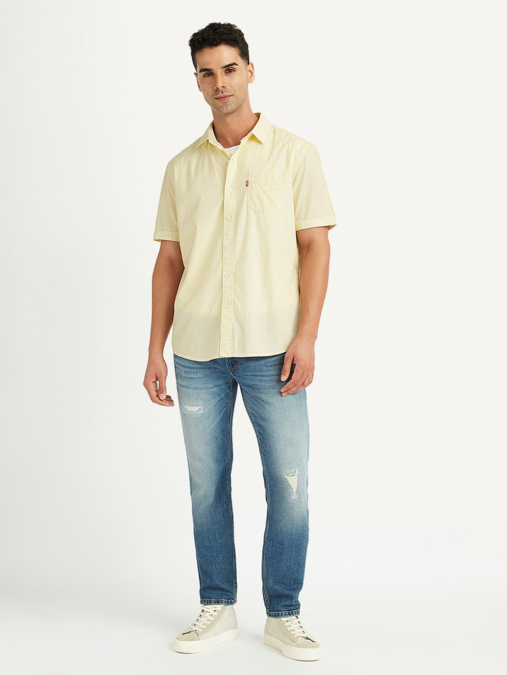 Men's Solid Regular Fit Shirt