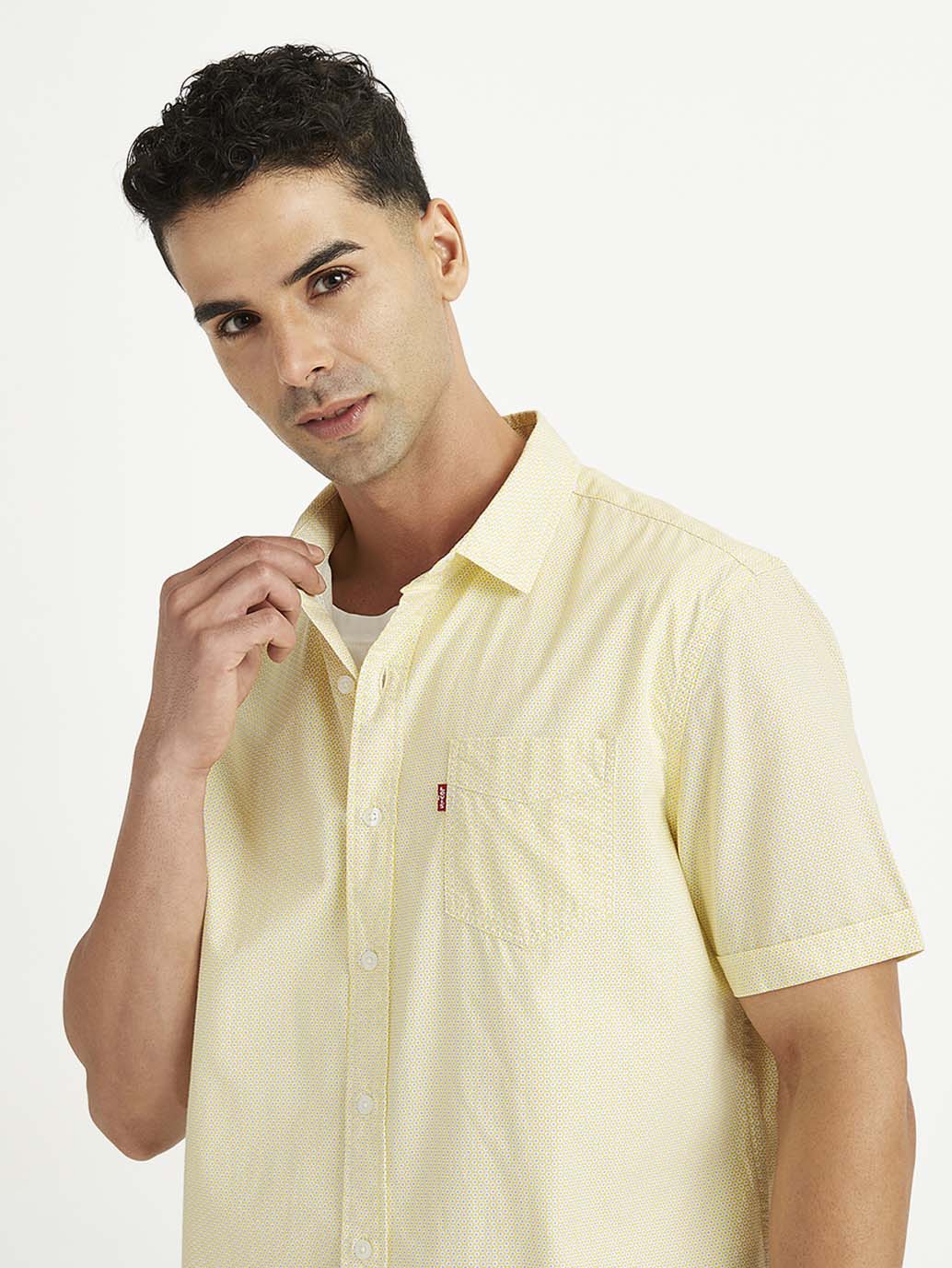 Men's Solid Regular Fit Shirt