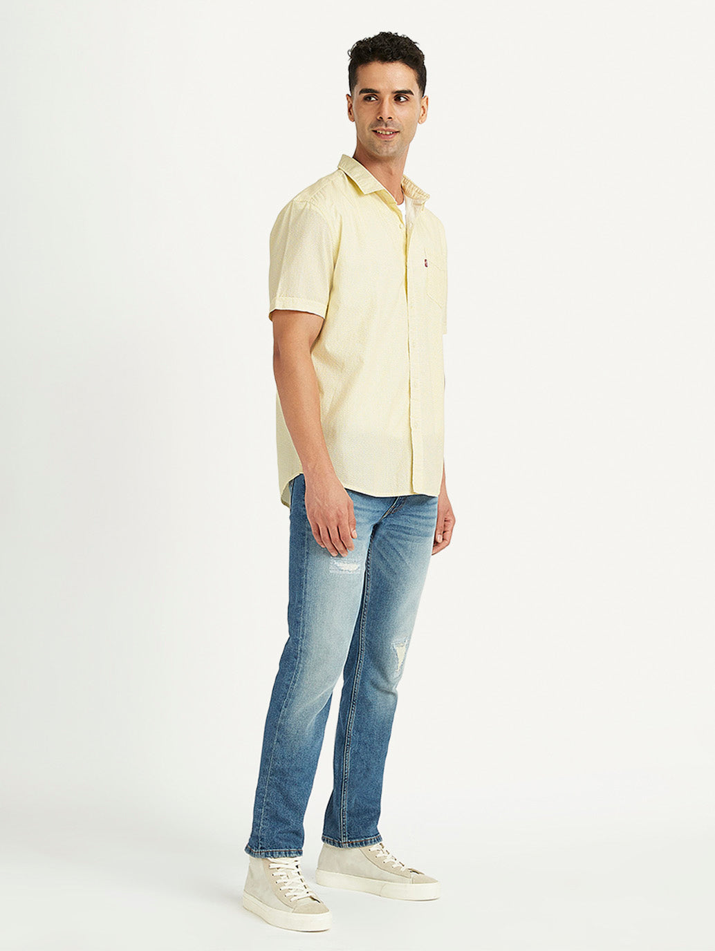 Men's Solid Regular Fit Shirt