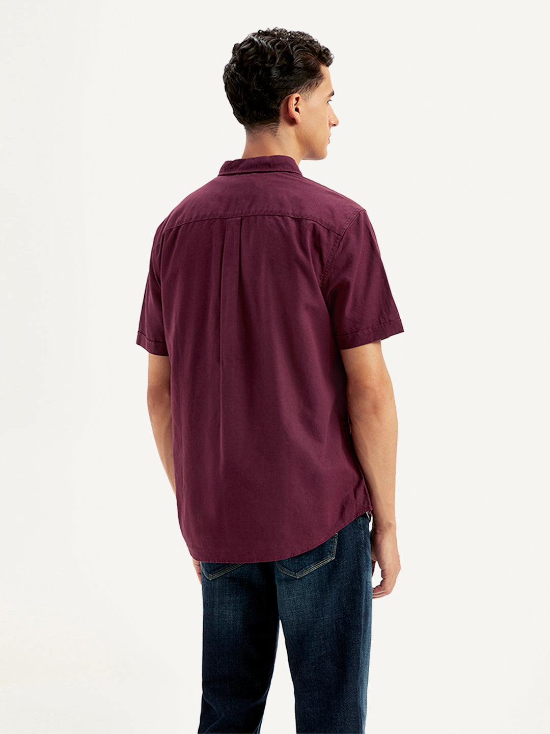 Men's Solid Regular Fit Shirt