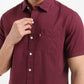 Men's Solid Slim Fit Shirt