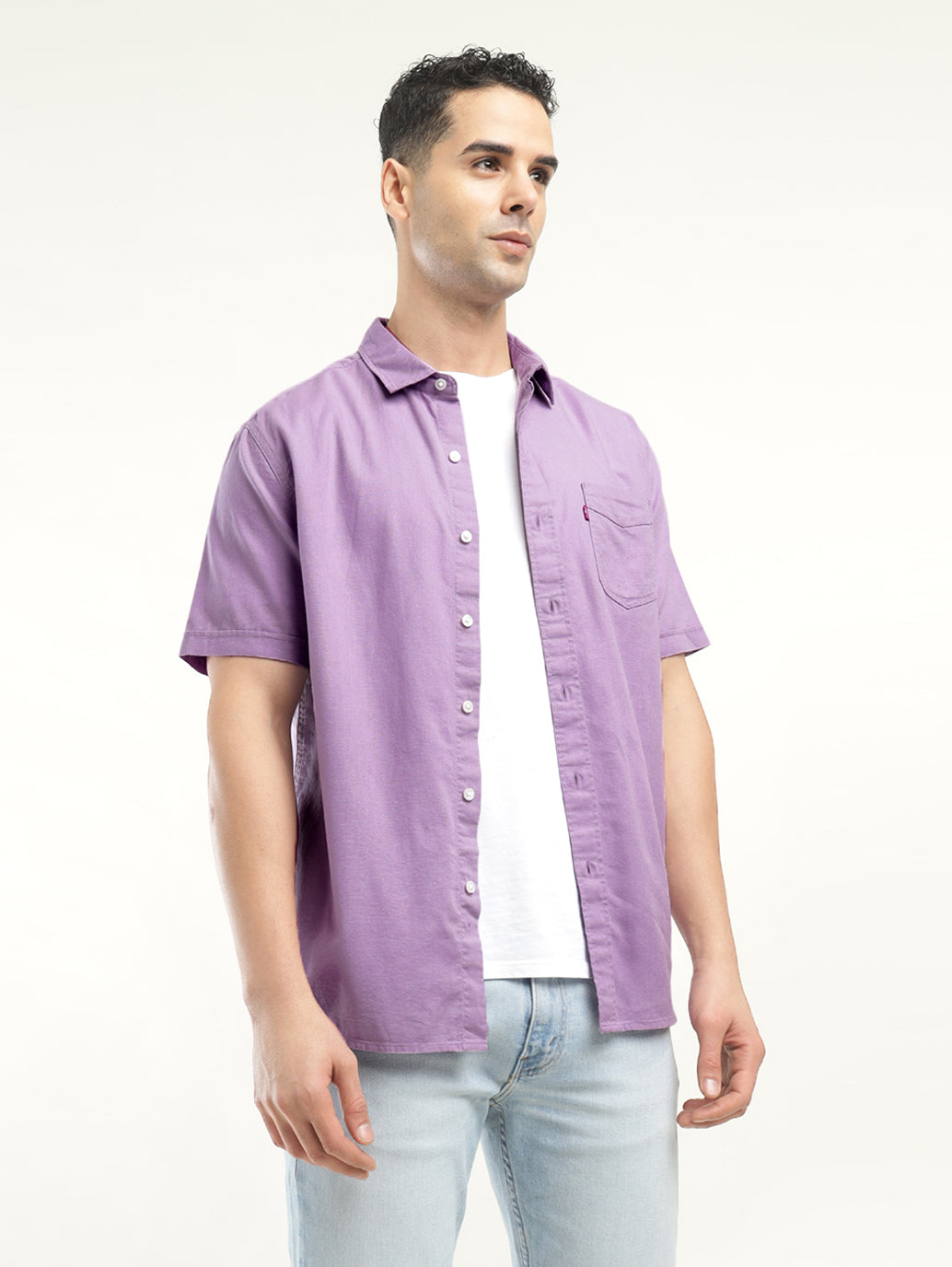 Men's Solid Slim Fit Shirt