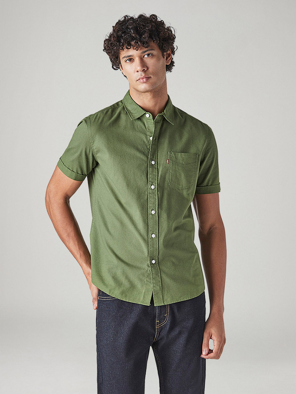 Men's Solid Slim Fit Shirt