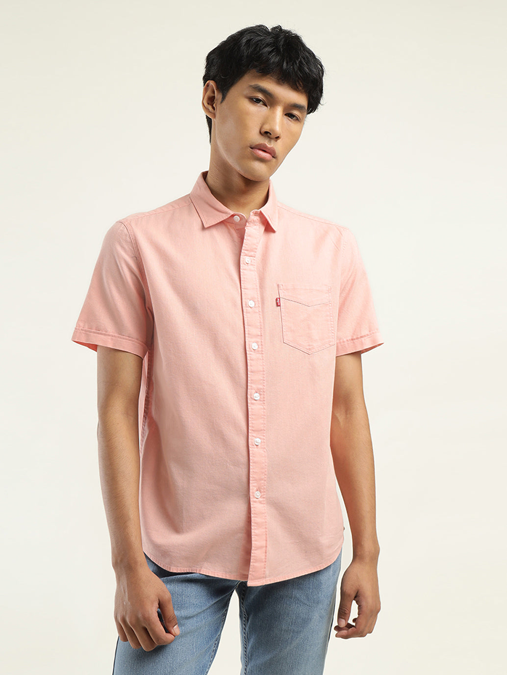 Men's Solid Slim Fit Shirt