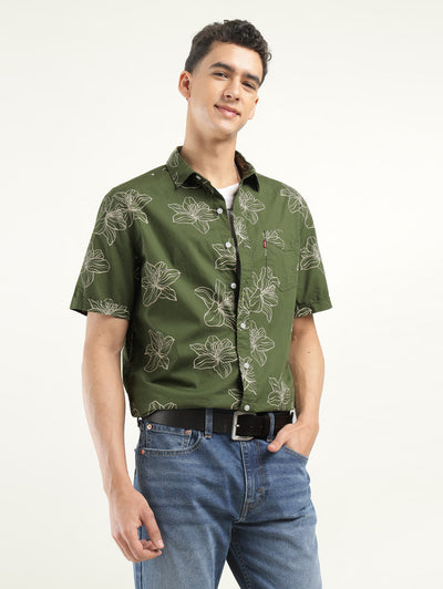 levi's Men's Printed Slim Fit Shirt-picture-39