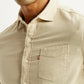 Men's Solid Slim Fit Shirt - Detail View