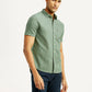 Men's Solid Slim Fit Shirt - Side View