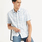 Men's Checked Slim Fit Oxford Shirt - Styleshot View