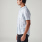 Men's Printed Slim Fit Shirt - Side View
