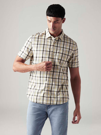 levi's Men's Checkered Slim Fit Shirt-picture-21