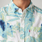 Men's Printed Slim Fit Shirt - Detail View