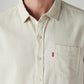 Men's Solid Slim Fit Oxford Shirt - Detail View