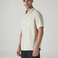 Men's Solid Slim Fit Oxford Shirt - Side View