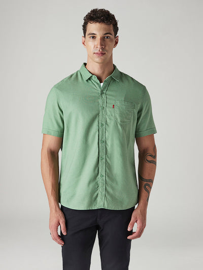 levi's Men's Solid Slim Fit Oxford Shirt-picture-11