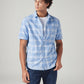 Men's Checkered Slim Fit Shirt - Styleshot View