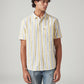 Men's Striped Relaxed Fit Shirt - Front View