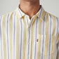 Men's Striped Relaxed Fit Shirt - Detail View