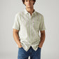 Men's Striped Relaxed Fit Shirt - Styleshot View