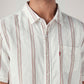 Men's Striped Relaxed Fit Shirt - Detail View