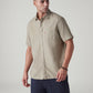 Men's Solid Slim Fit Oxford Shirt - Styleshot View