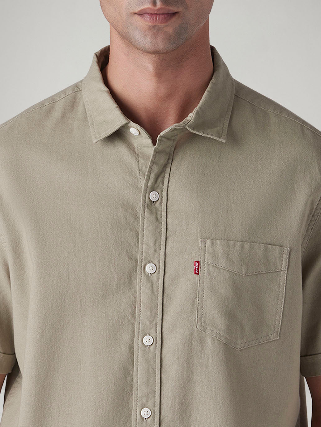 Men's Solid Slim Fit Oxford Shirt - 20 View