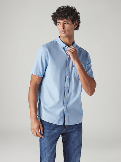 levi's Men's Solid Slim Fit Shirt-picture-43