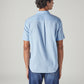 Men's Solid Slim Fit Shirt - Back View