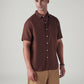 Men's Solid Slim Fit Oxford Shirt - Styleshot View