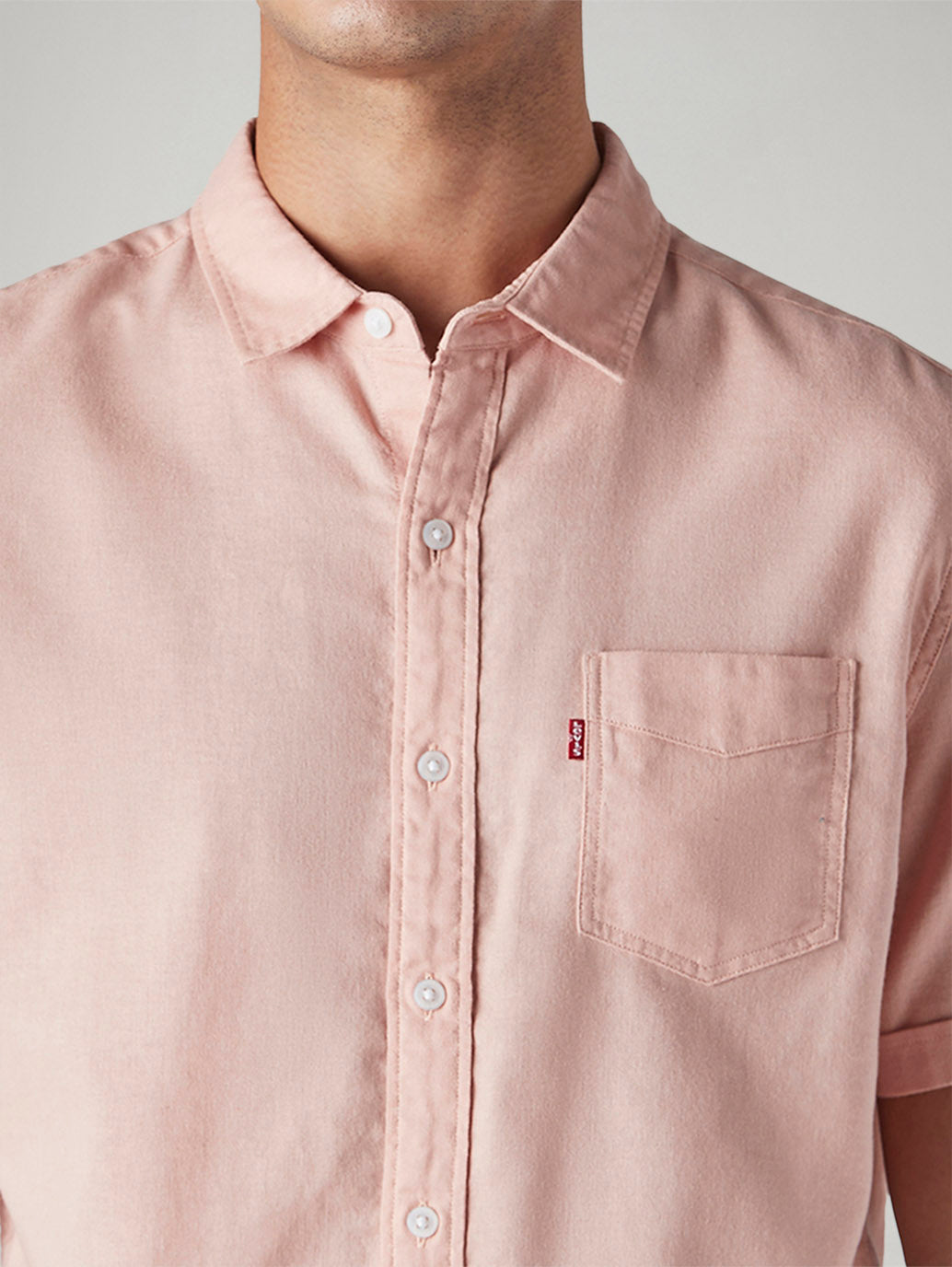 Men's Solid Slim Fit Oxford Shirt - 20 View