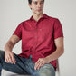 Men's Solid Slim Fit Shirt - Styleshot View