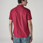 Men's Solid Slim Fit Shirt - Back View
