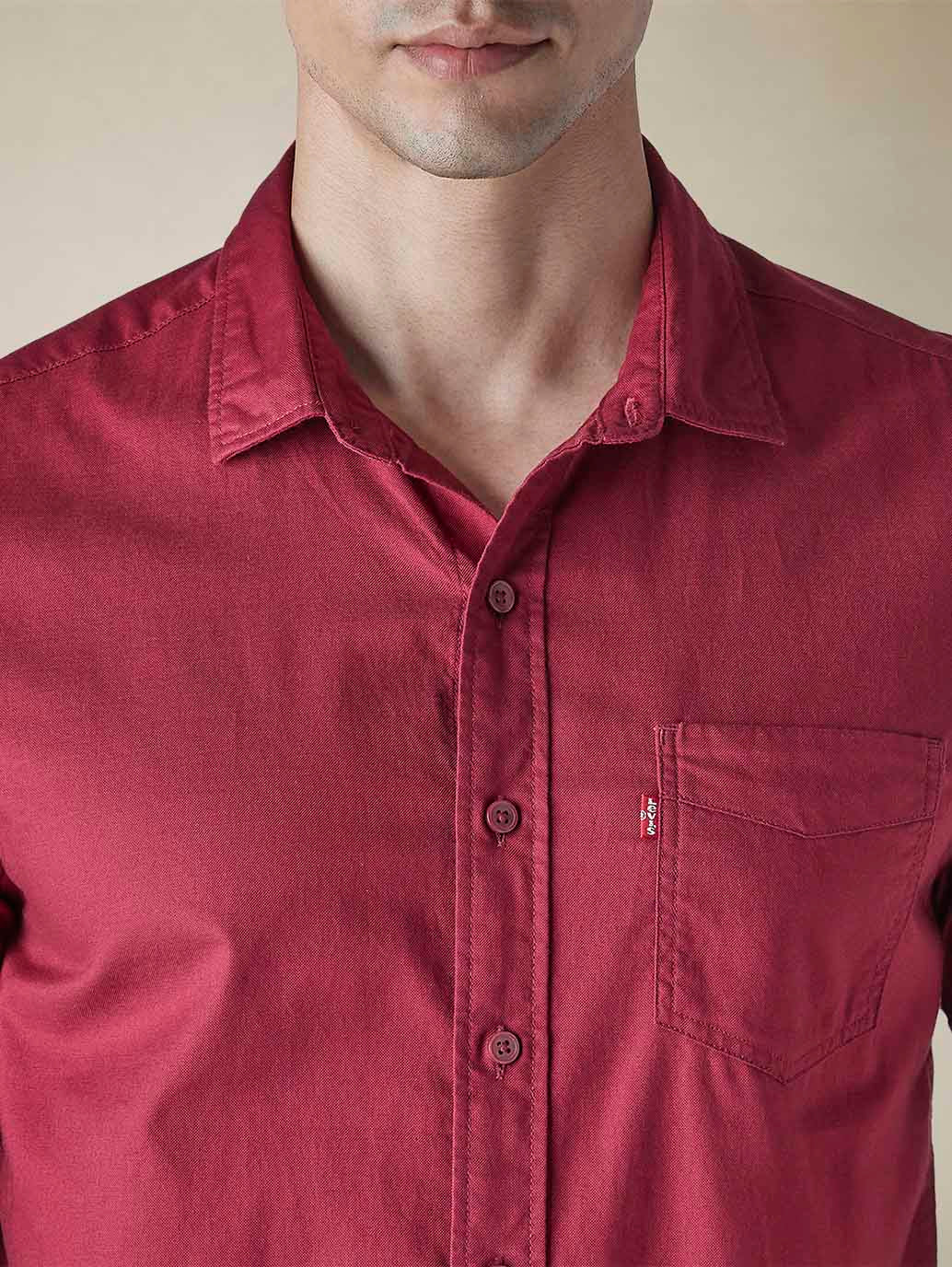 Men's Solid Slim Fit Shirt - eb69c056-29b4-4977-8b55-8a8532584496 View