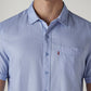 Men's Solid Button Down Collar Slim Fit Oxford Shirt - 20 View