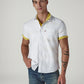 Men's Solid Button Down Collar Slim Fit Oxford Shirt - 20 View