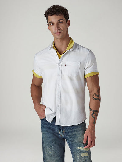 levi's Men's Solid Button Down Collar Slim Fit Oxford Shirt-picture-21