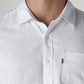 Men's Solid Button Down Collar Slim Fit Oxford Shirt - 20 View