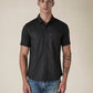 Men's Solid Button Down Collar Slim Fit Oxford Shirt - Front View