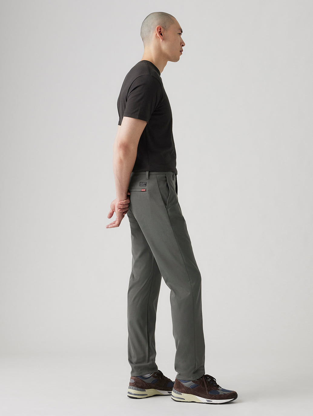 Men's Grey Straight Fit Tech Pant – Levis India Store
