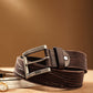 Men's Brown Textured Belt - 3542a7e6-9a19-43be-aed7-eb9f5631f11b1744113388098-Levis-Men-Textured-Leather-Belt-8141744113387848-1 View