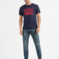 Men's 512 Blue Slim Tapered Fit Mid Rise Jeans - 5ed95087-07db-42cf-8755-ac409284a68a View