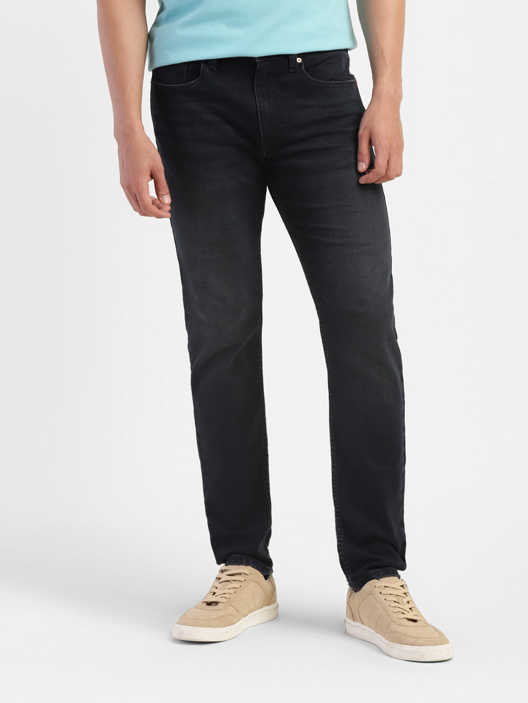 Men's 512 Blue Slim Tapered Fit Mid Rise Jeans