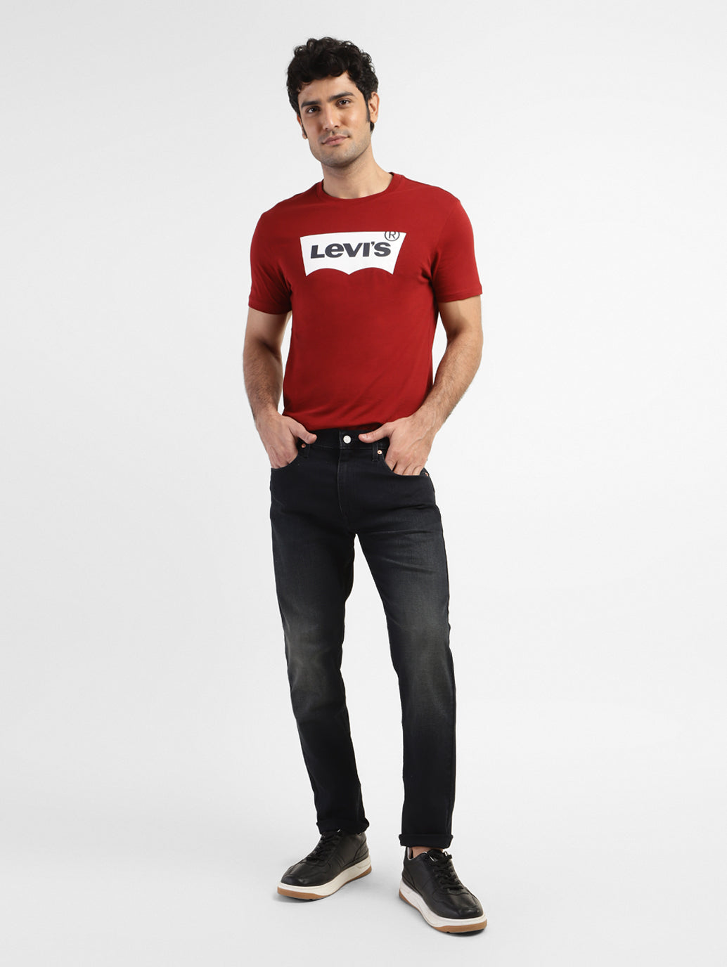 Men's 512 Blue Slim Tapered Fit Mid Rise Jeans