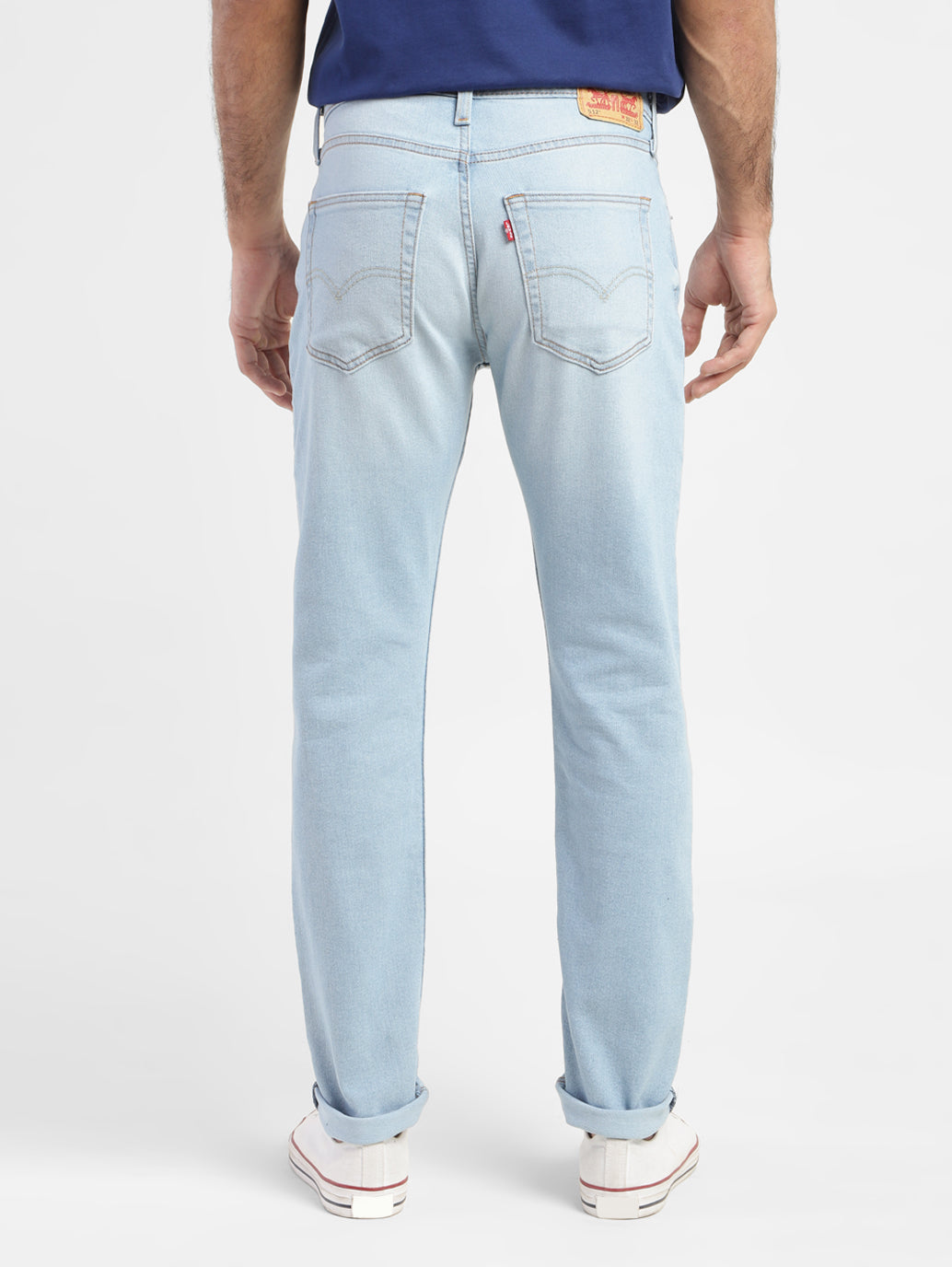 Men's 512 Blue Slim Tapered Fit Mid Rise Jeans - ada2effa-0162-49a1-b1e6-040854efcff0 View