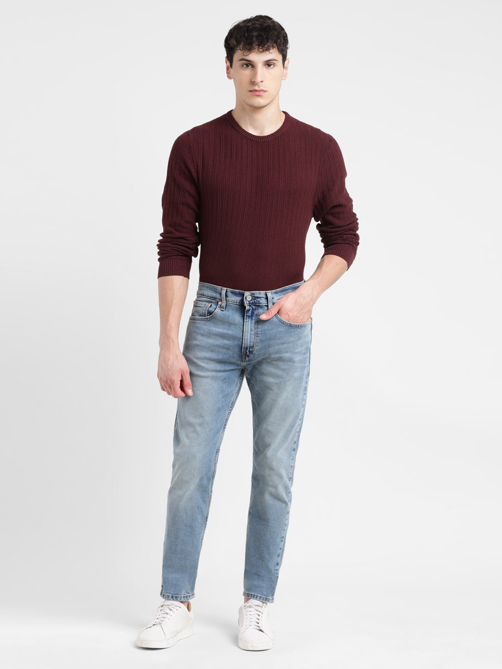 Men's 512 Indigo Slim Tapered Fit Mid Rise Jeans