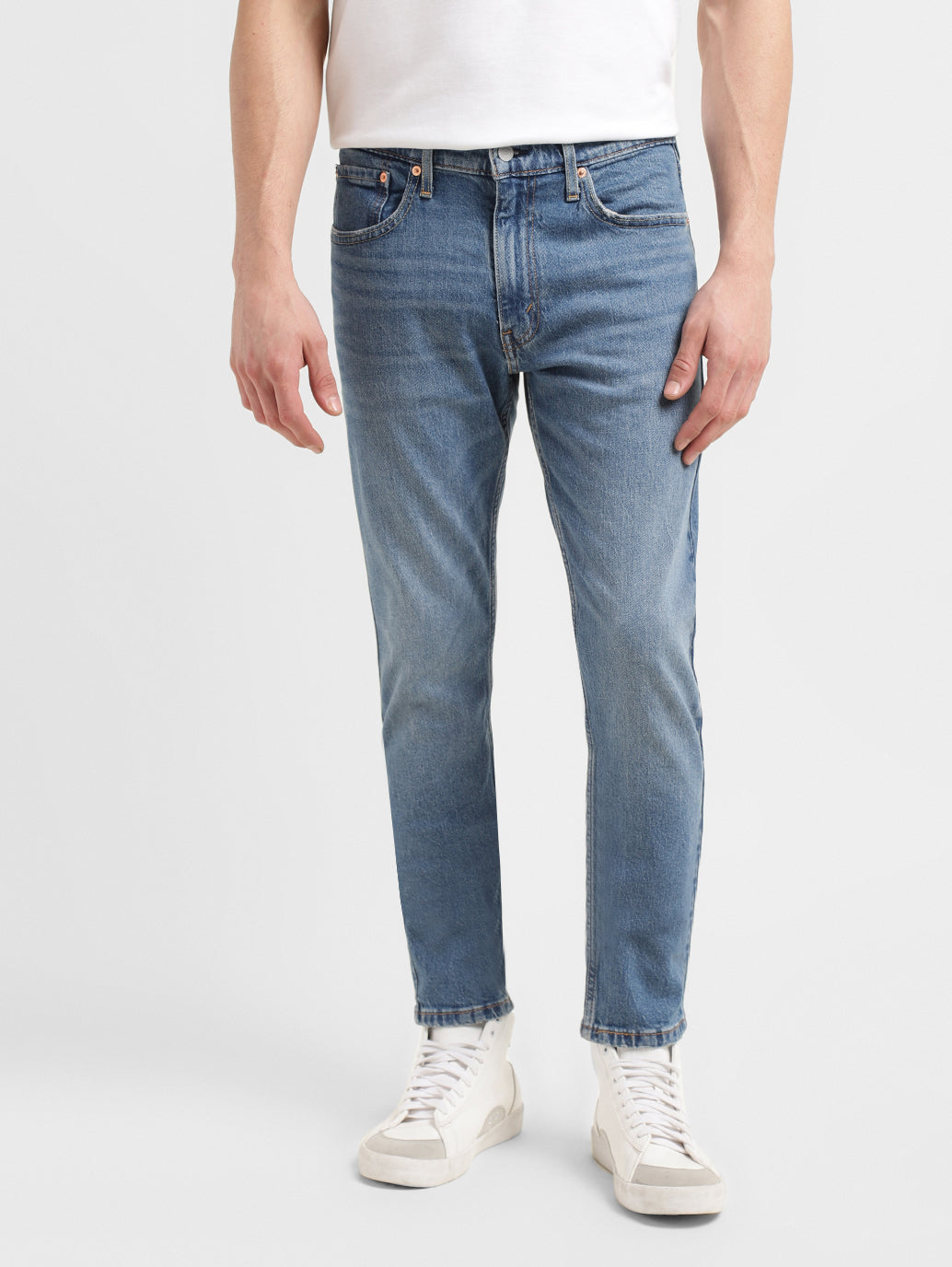 Men's 512 Blue Slim Tapered Fit Jeans