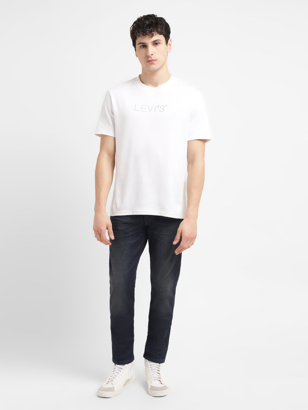 Men's 512 Dark Indigo Slim Tapered Fit Mid Rise Jeans