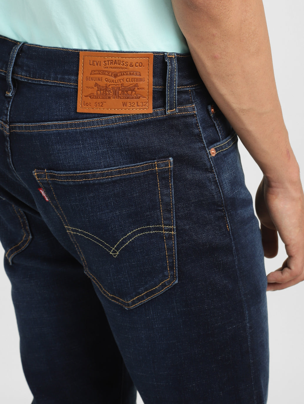 Levis 512 dark clearance indigo