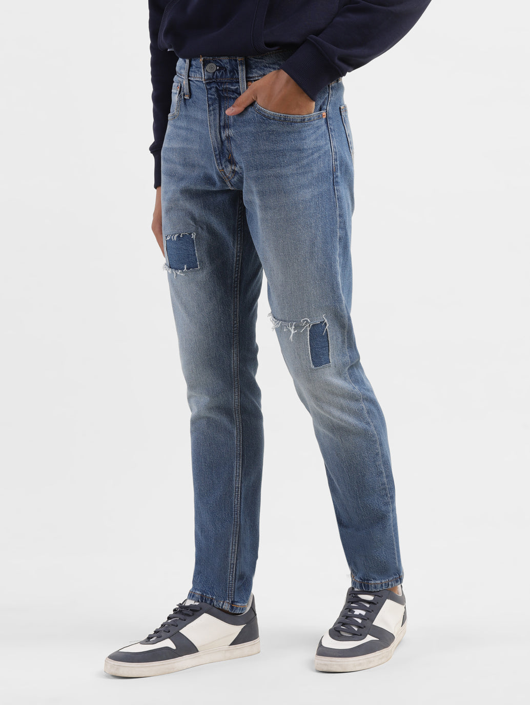 Men's 512 Mid Indigo Slim Tapered Fit Jeans